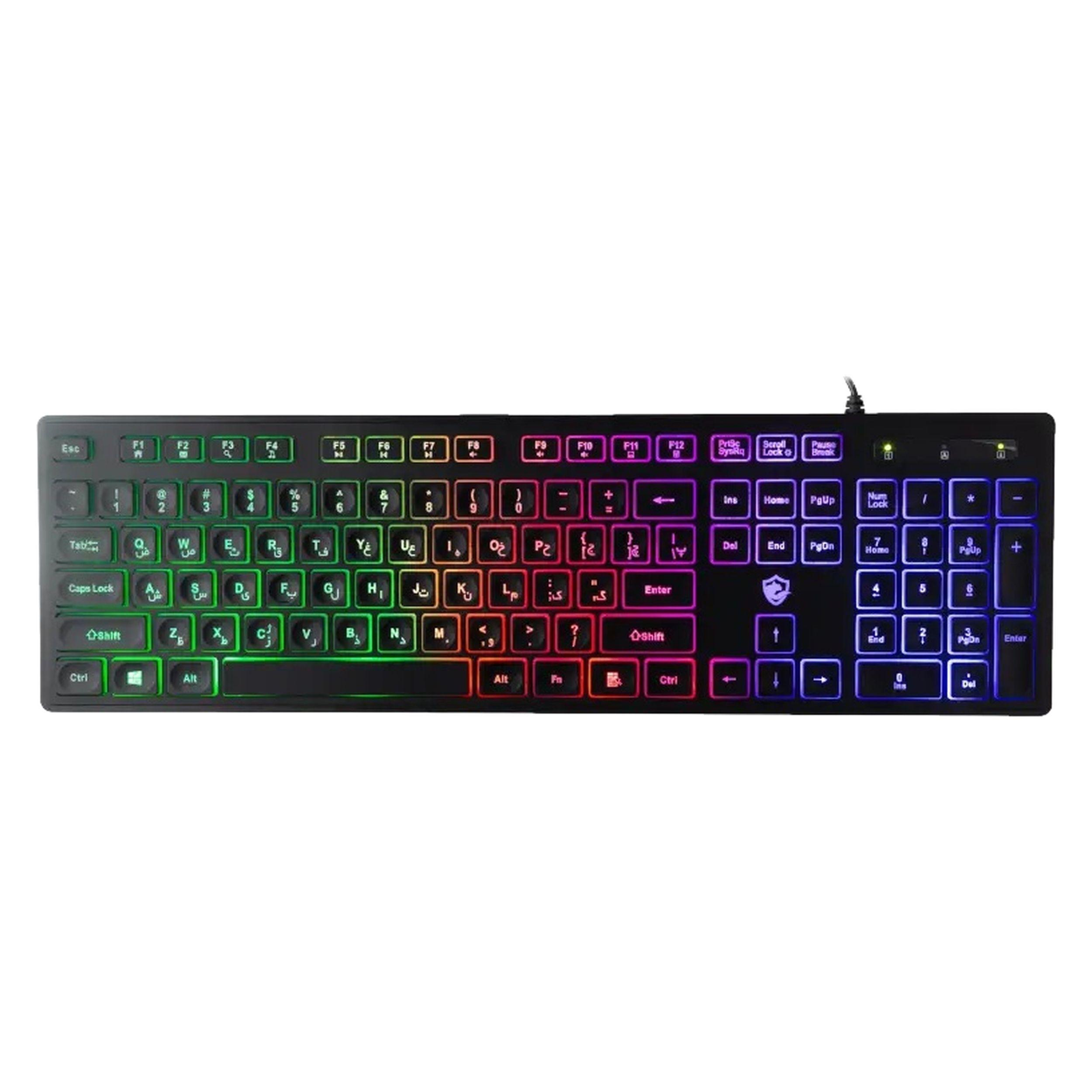 کیبورد گیمینگ بیاند مدل BGK-2010 سوئیچ ممبران، Full-Size، نورپردازی RGB کیبورد گیمینگ بیاند مدل BGK-2010 سوئیچ ممبران، Full-Size، نورپردازی RGB