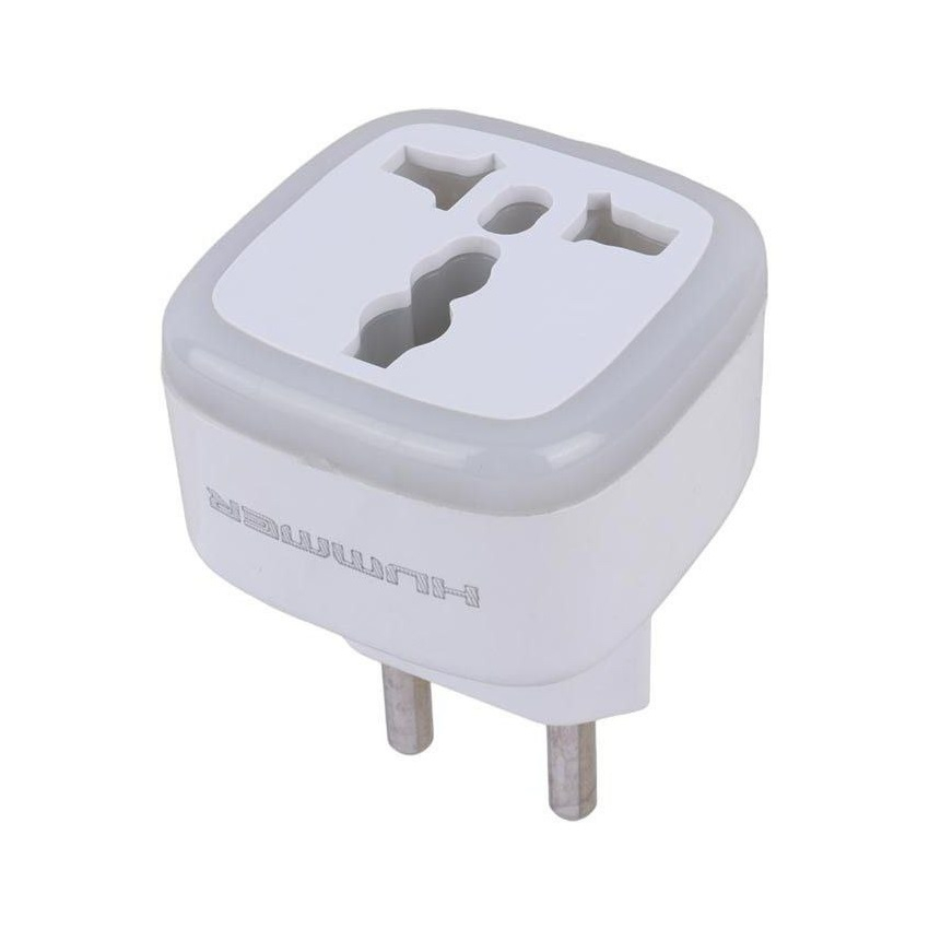 مبدل برق 3 به 2 مدل چراغ دار مبدل برق 3 به 2 مدل چراغ دار