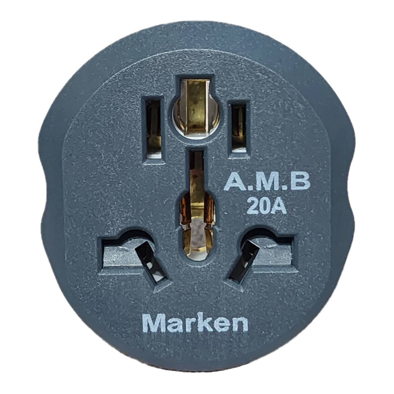 مبدل برق 3 به 2 مارکن مدل KT-168 16A مبدل برق 3 به 2 مارکن مدل KT-168 16A