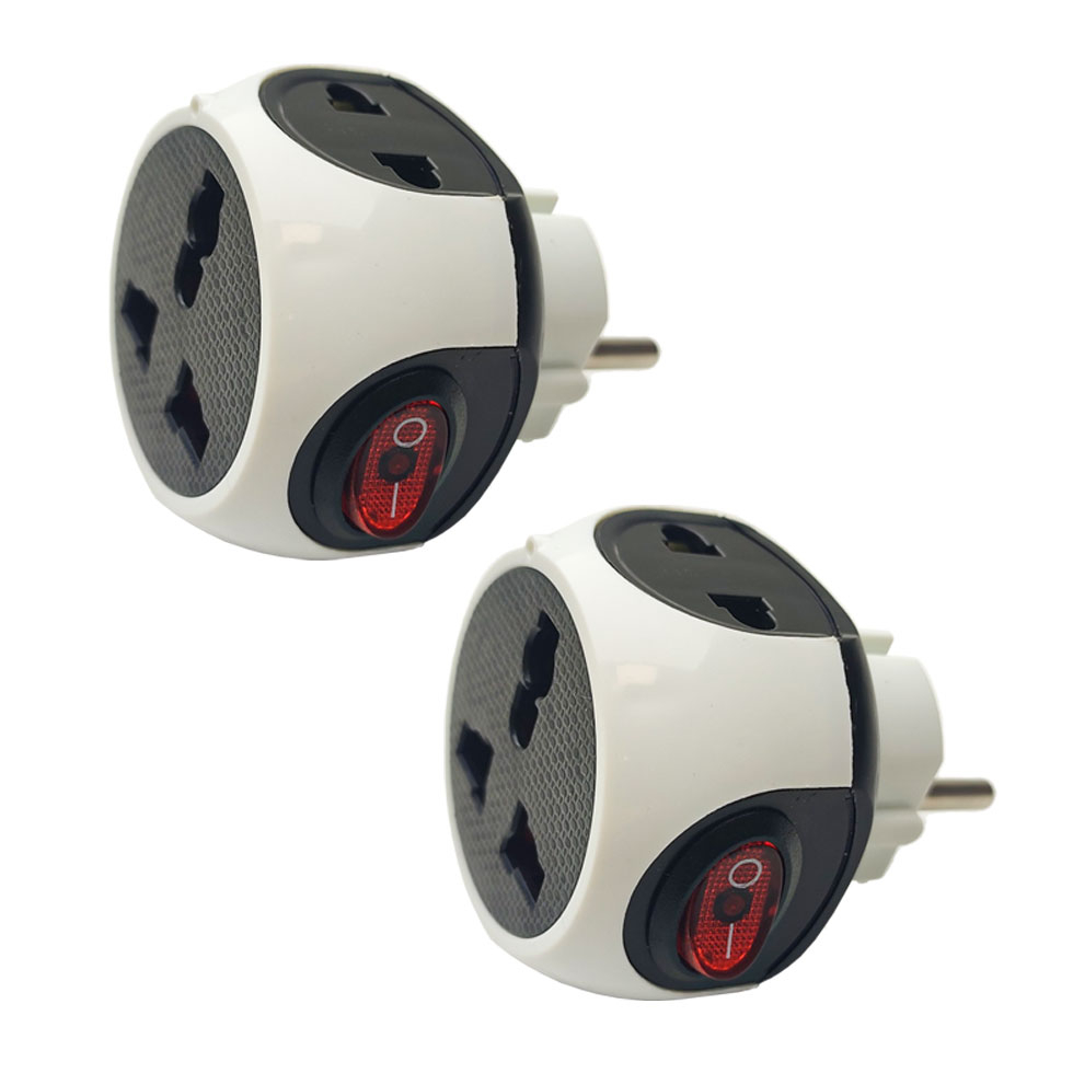 مبدل سه راهی برق مدل کلید دار مولتی کد 208 بسته 2 عددی مبدل سه راهی برق مدل کلید دار مولتی کد 208 بسته 2 عددی