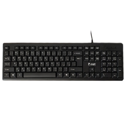 کیبورد پی نت مدل KB-600 با حروف فارسی