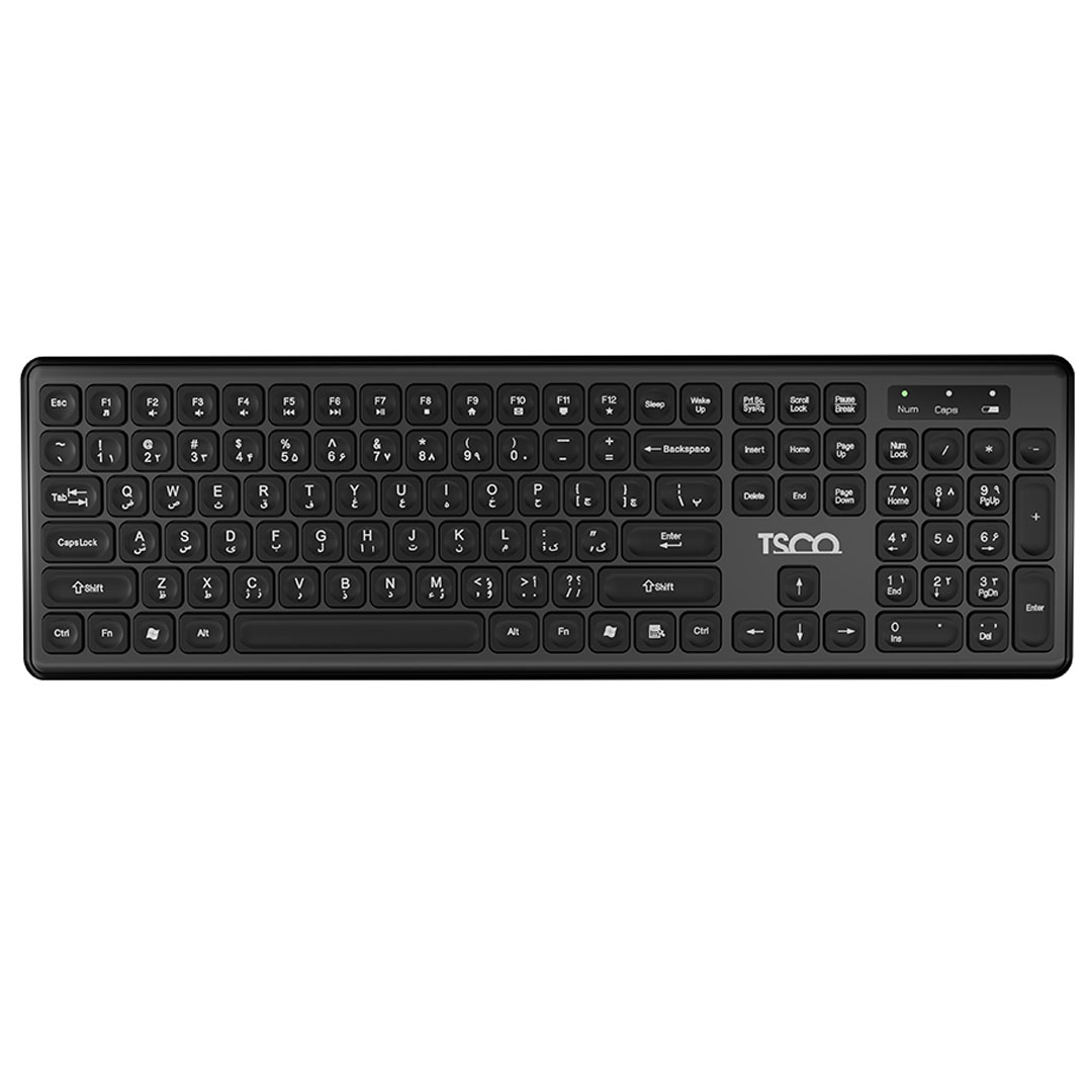 کیبورد بی سیم تسکو مدل TK 7005W کیبورد بی سیم تسکو مدل TK 7005W